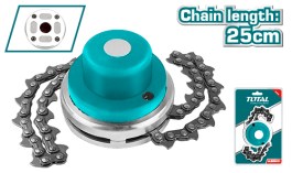 TOTAL SPOOL LINE 25cm UNIVERSAL ALS25001 TOTAL ΚΕΦΑΛΗ ΜΕΣΙΝΕΖΑΣ ΜΕ ΑΛΥΣΙΔΑ 2 ΕΞΟΔΩΝ 25cm UNIVERSAL ALS25001